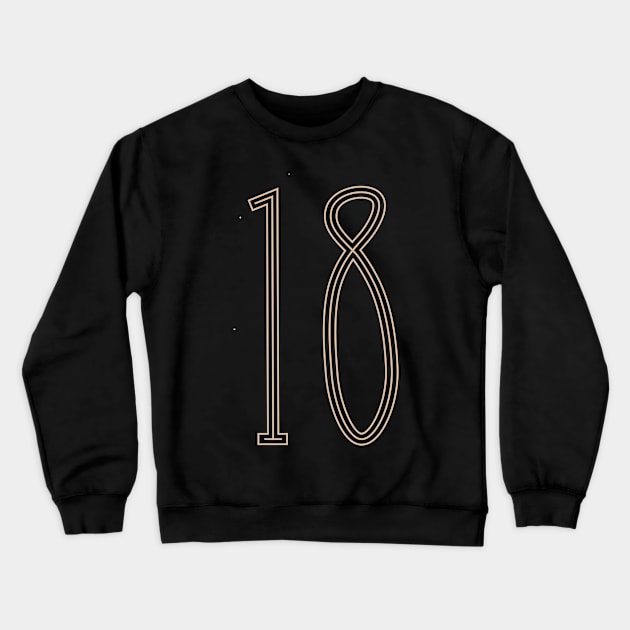 18th Crewneck Sweatshirt by big_owl